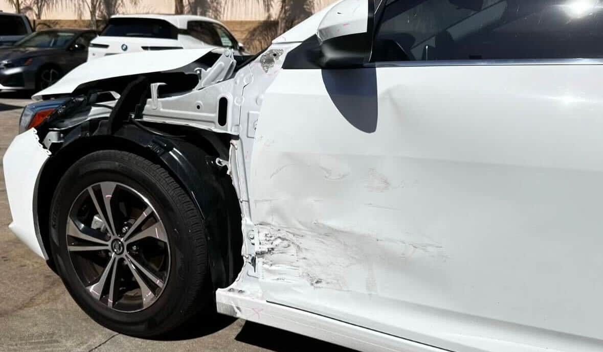 car repair before and after