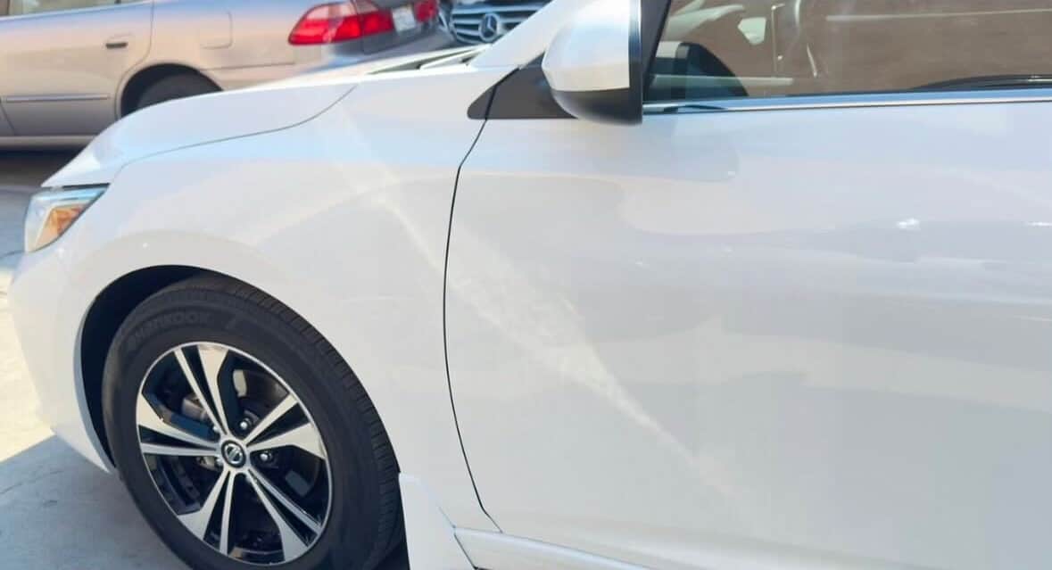car repair before and after
