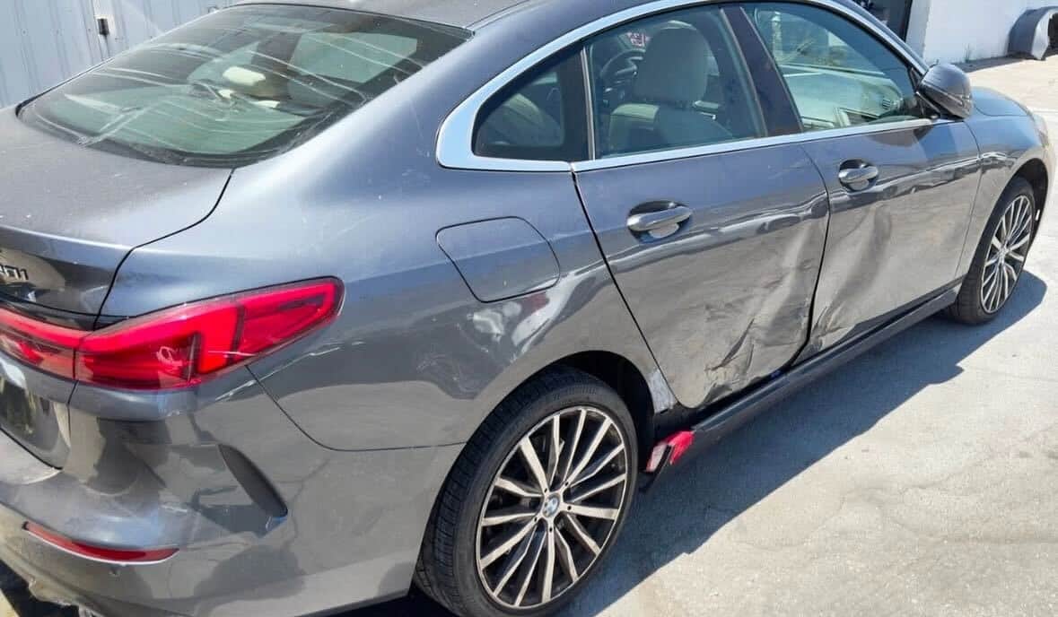 car repair before and after