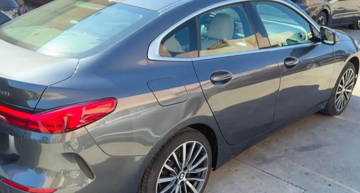 car repair before and after