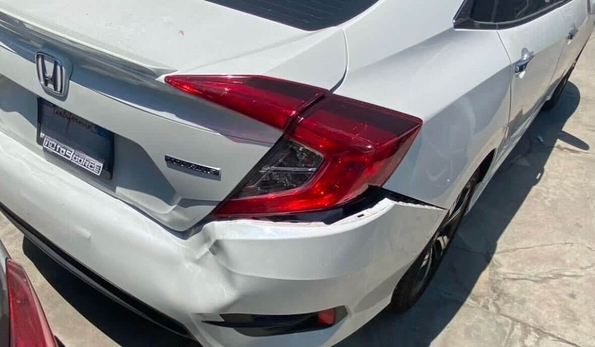 car repair before and after