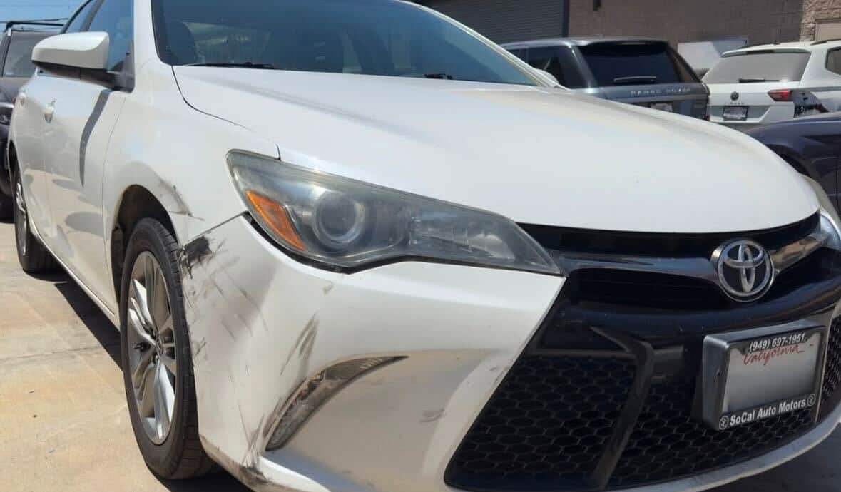 car repair before and after
