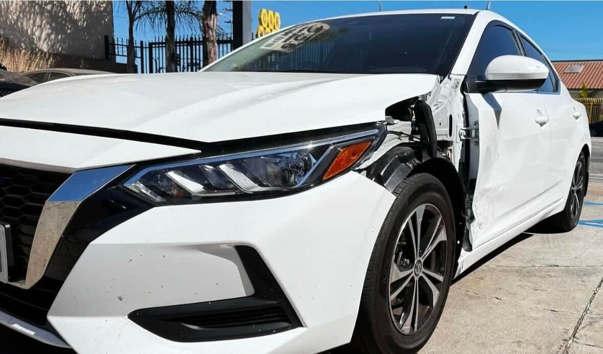car repair before and after