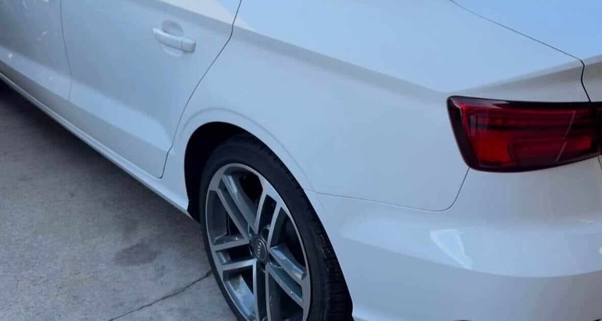 car repair before and after