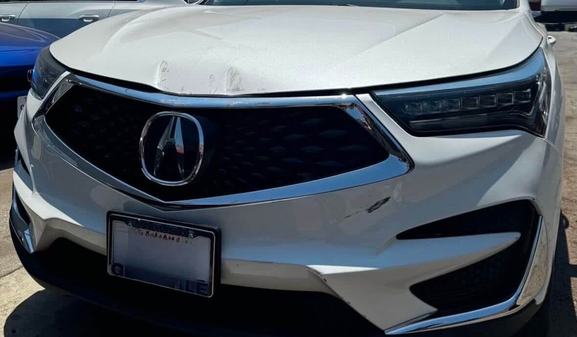 car repair before and after
